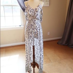 Romper with Skirt Overlay